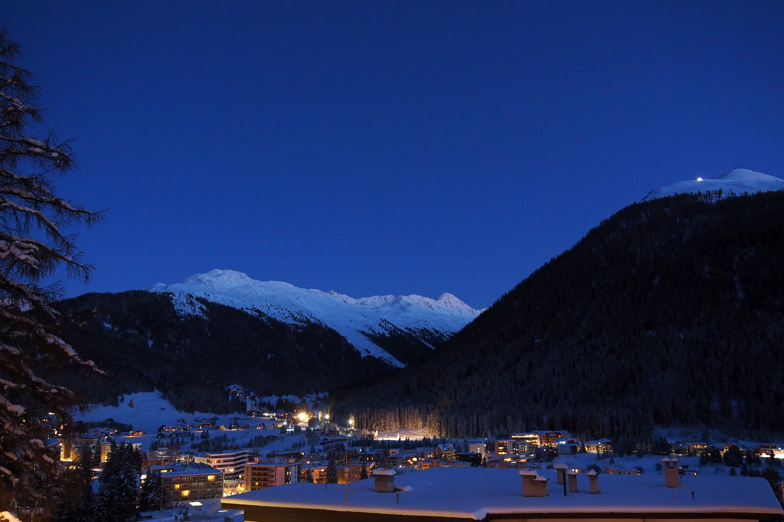 Davos, Switzerland - Night View