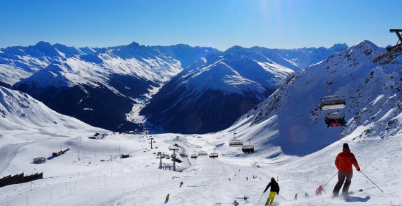 Davos, Switzerland - Parsenn Skiing