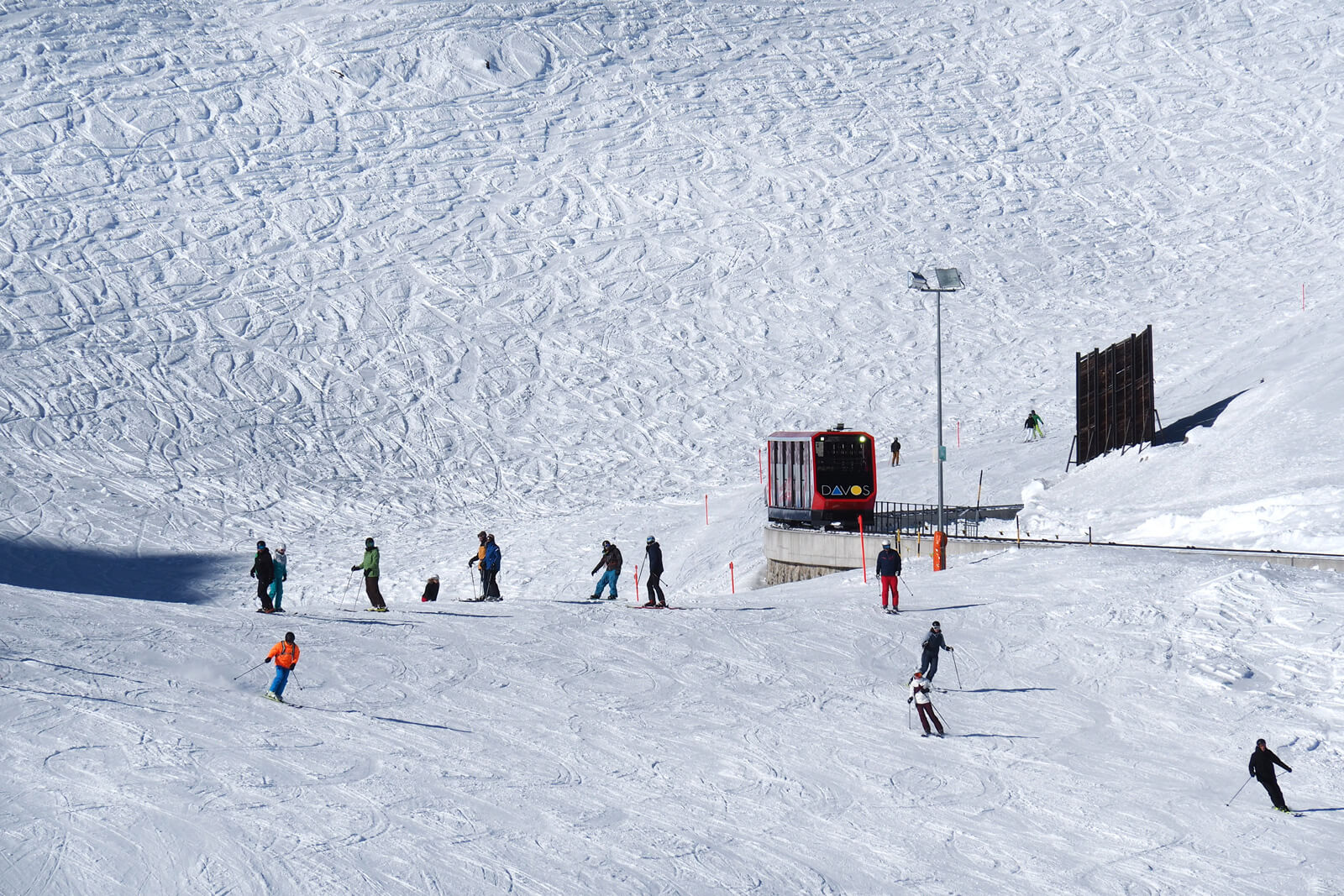 Davos, Switzerland - Parsenn Skiing