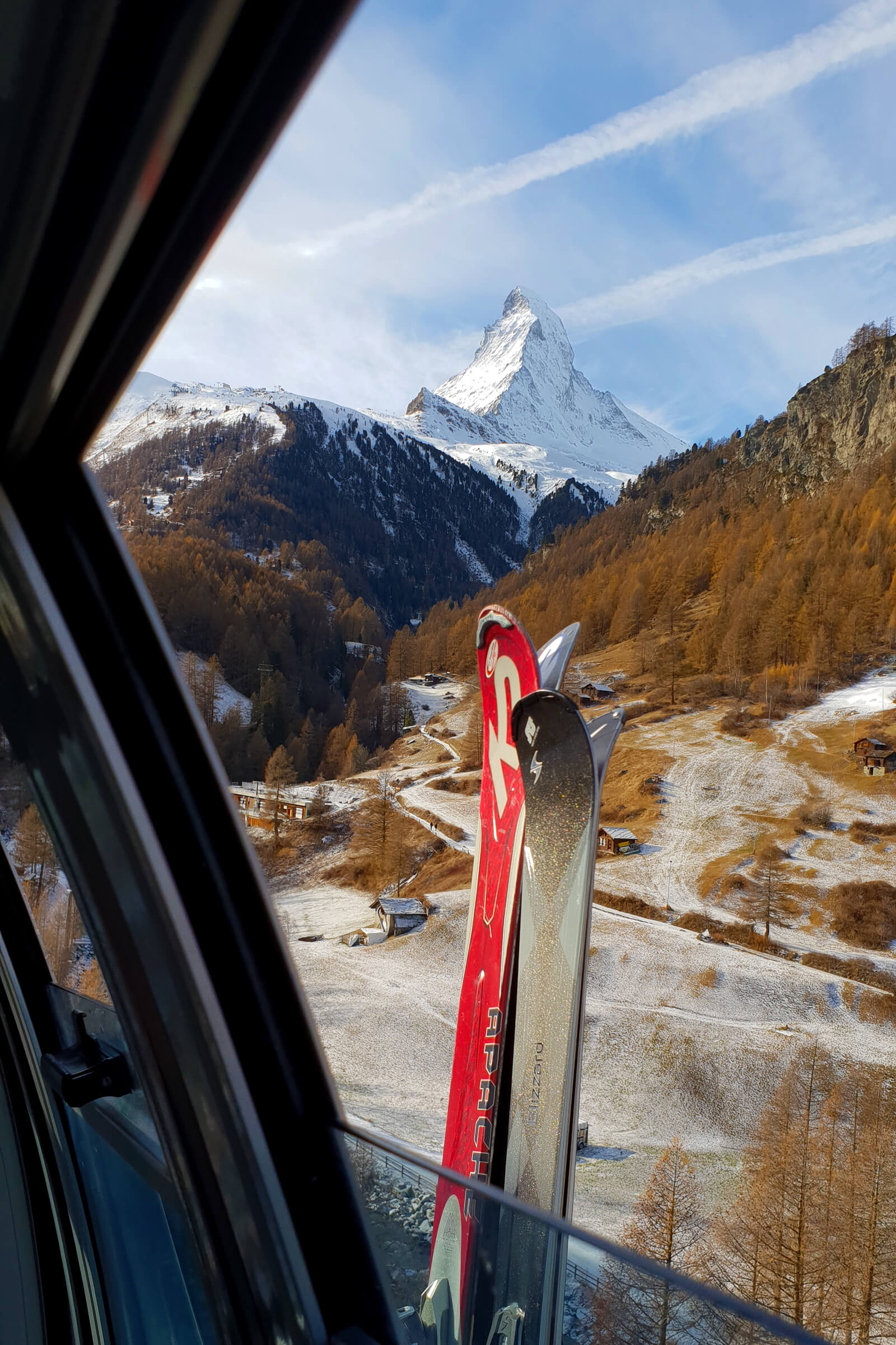 Skiing in Zermatt Matterhorn