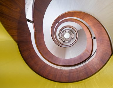Spiral Staircase at Bleicherhof Zürich