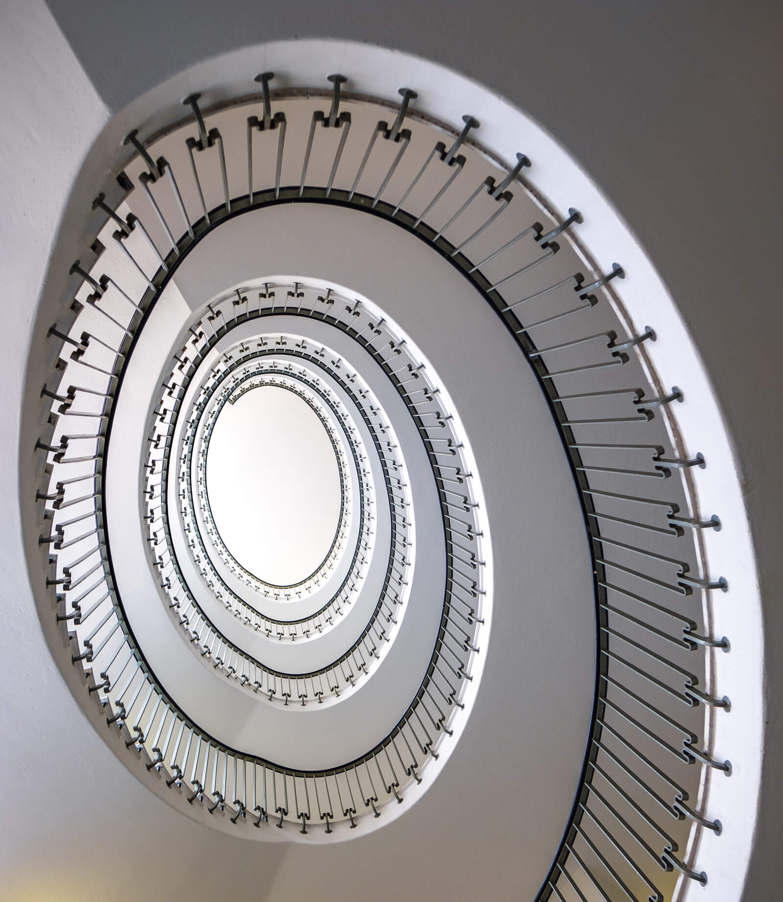 Sihlporte Spiral Staircase in Zürich