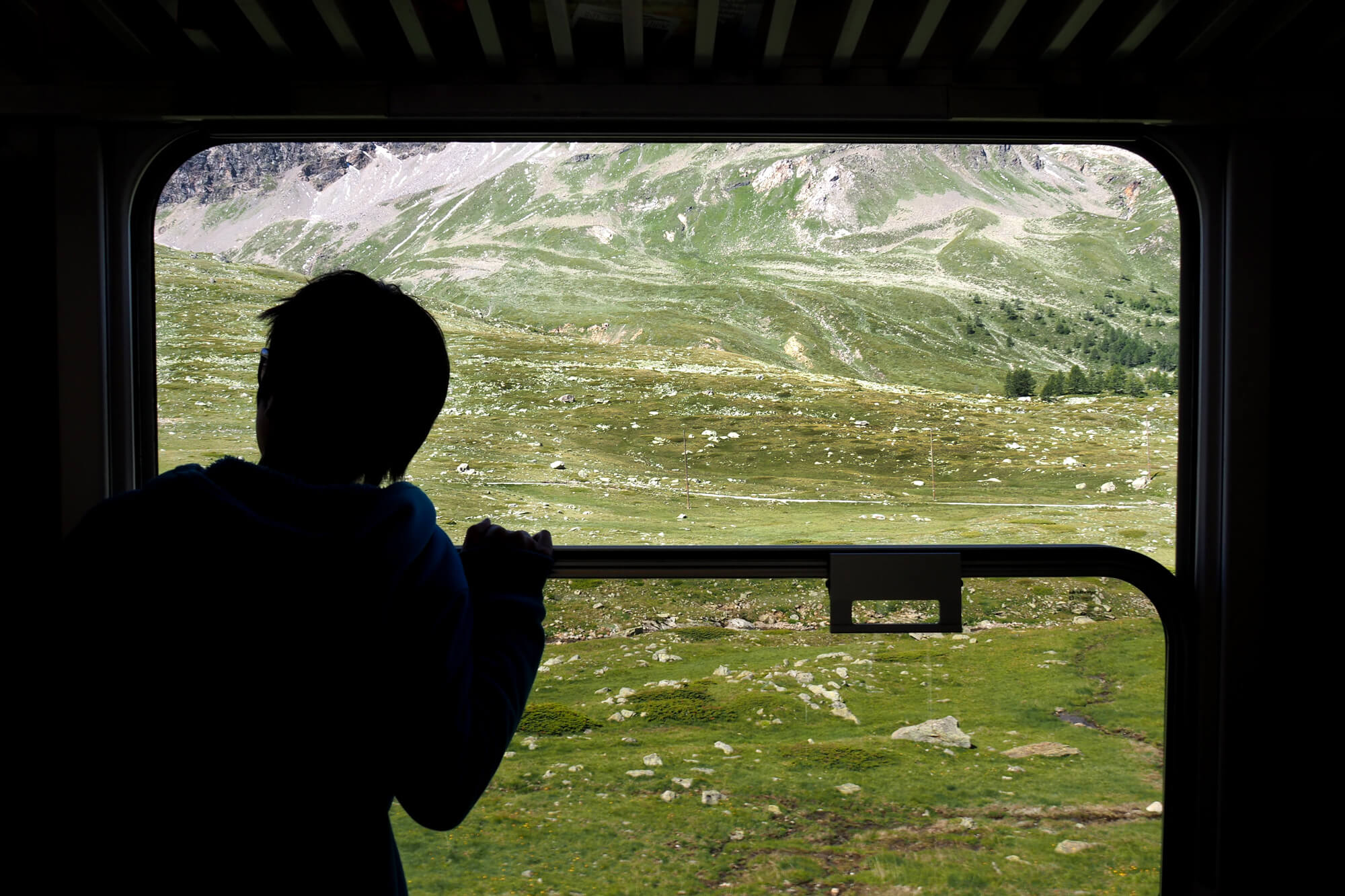 Bernina Express - Window View