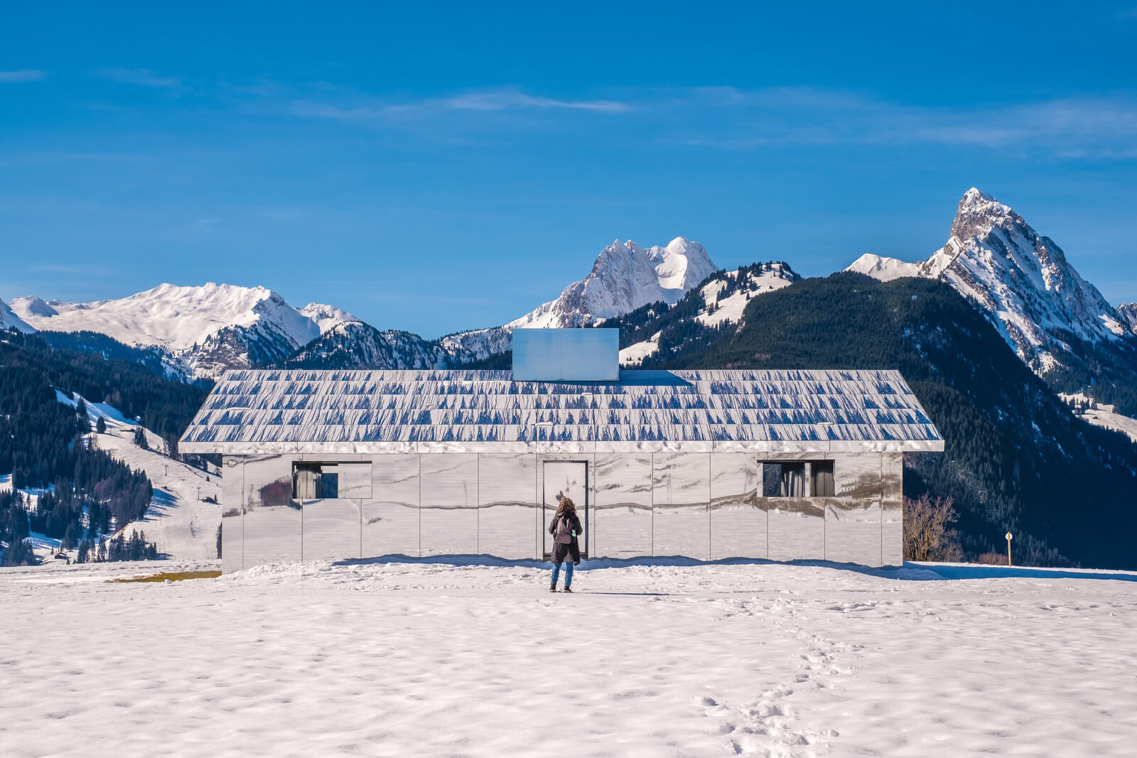 Mirage Chalet in Gstaad by Doug Aitken