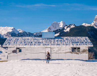 Mirage Chalet in Gstaad by Doug Aitken