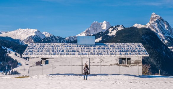 Mirage Chalet in Gstaad by Doug Aitken