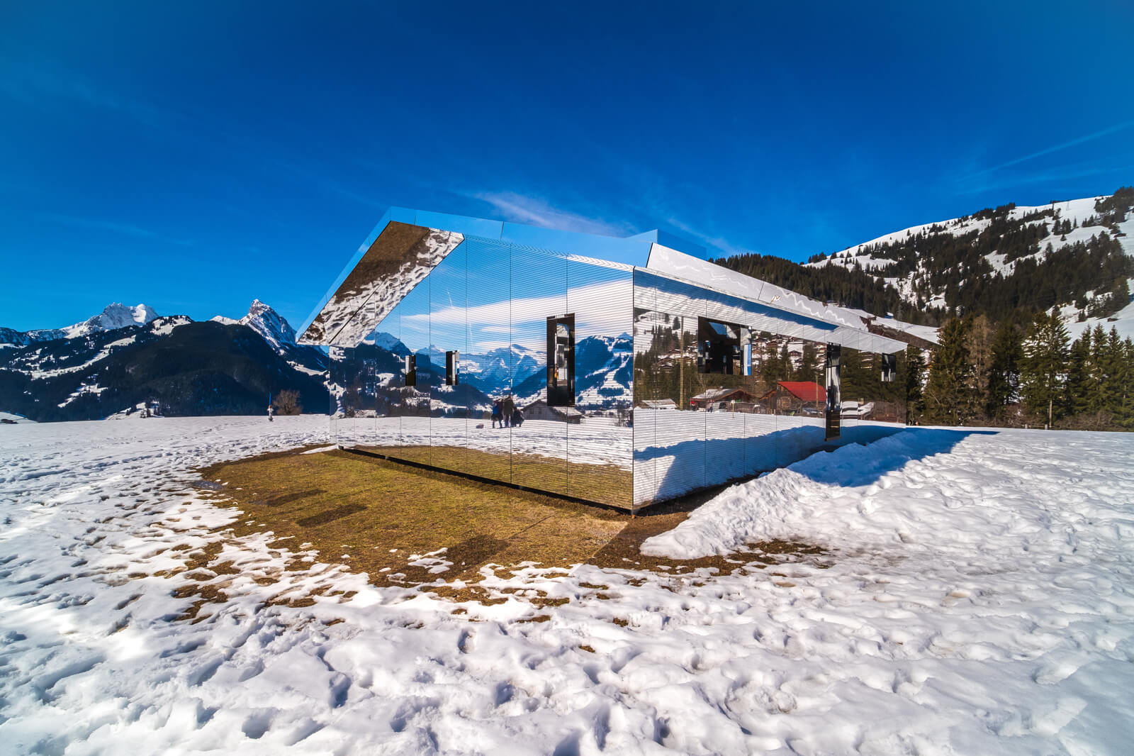 Mirage Chalet in Gstaad by Doug Aitken