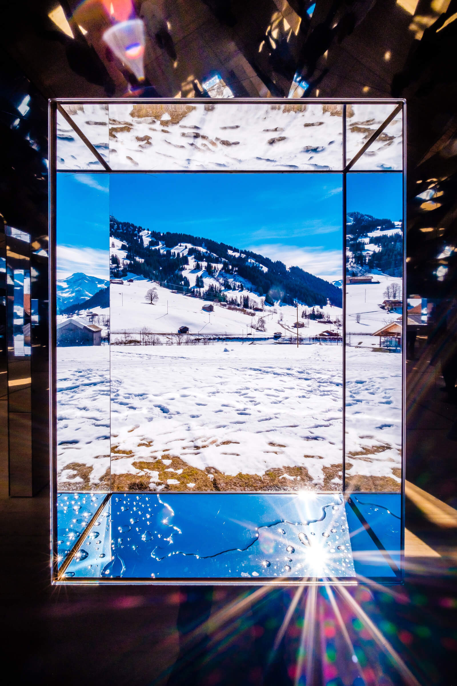 Mirage Chalet in Gstaad by Doug Aitken