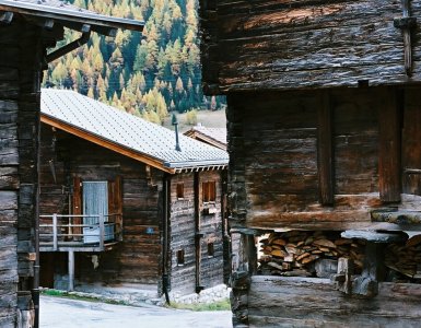 Münster-Geschinen Village, Switzerland