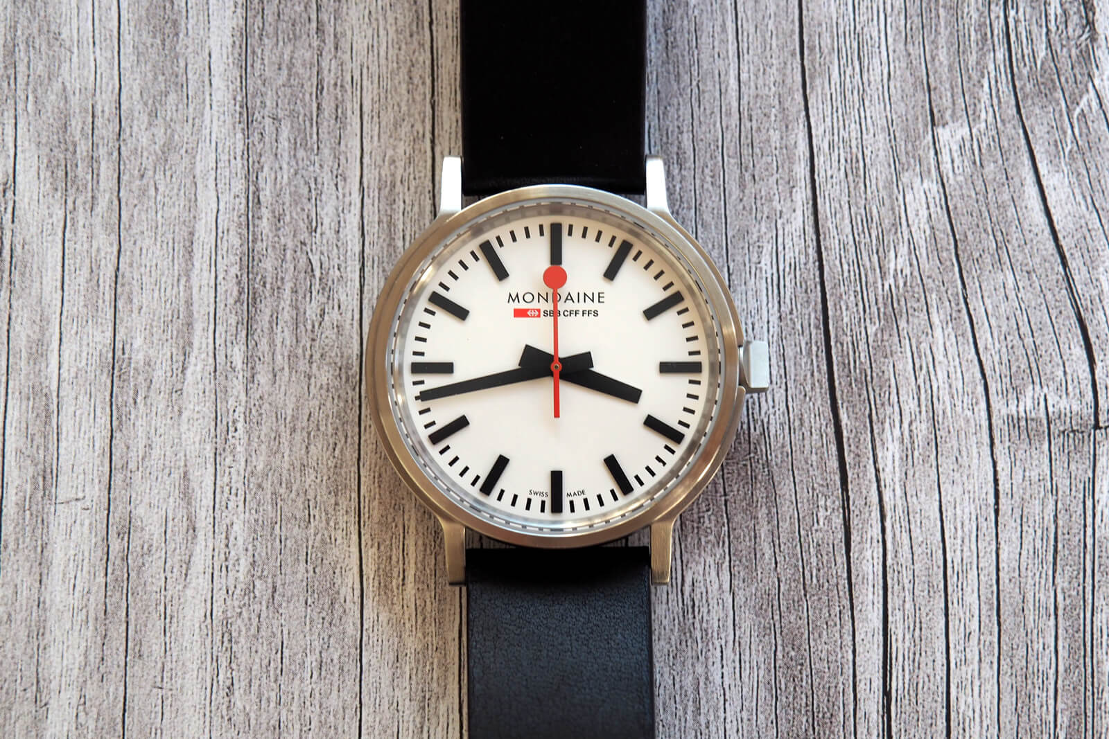 Mondaine Swiss Station Clock Wristwatch