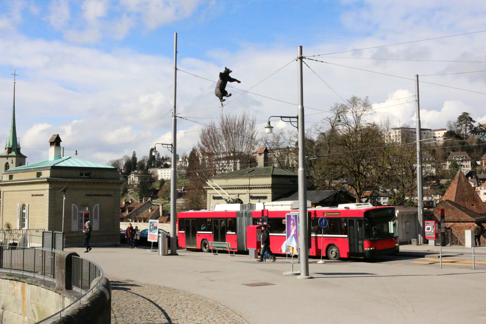 Bear Park in Bern, Switzerland