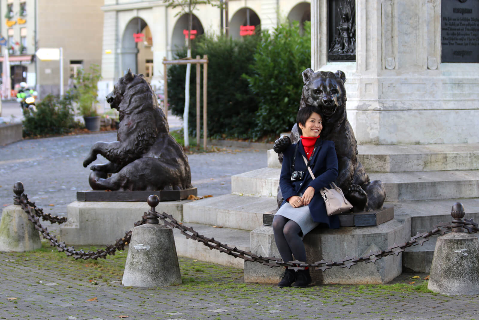 Bear Statues in the Old Town of Bern