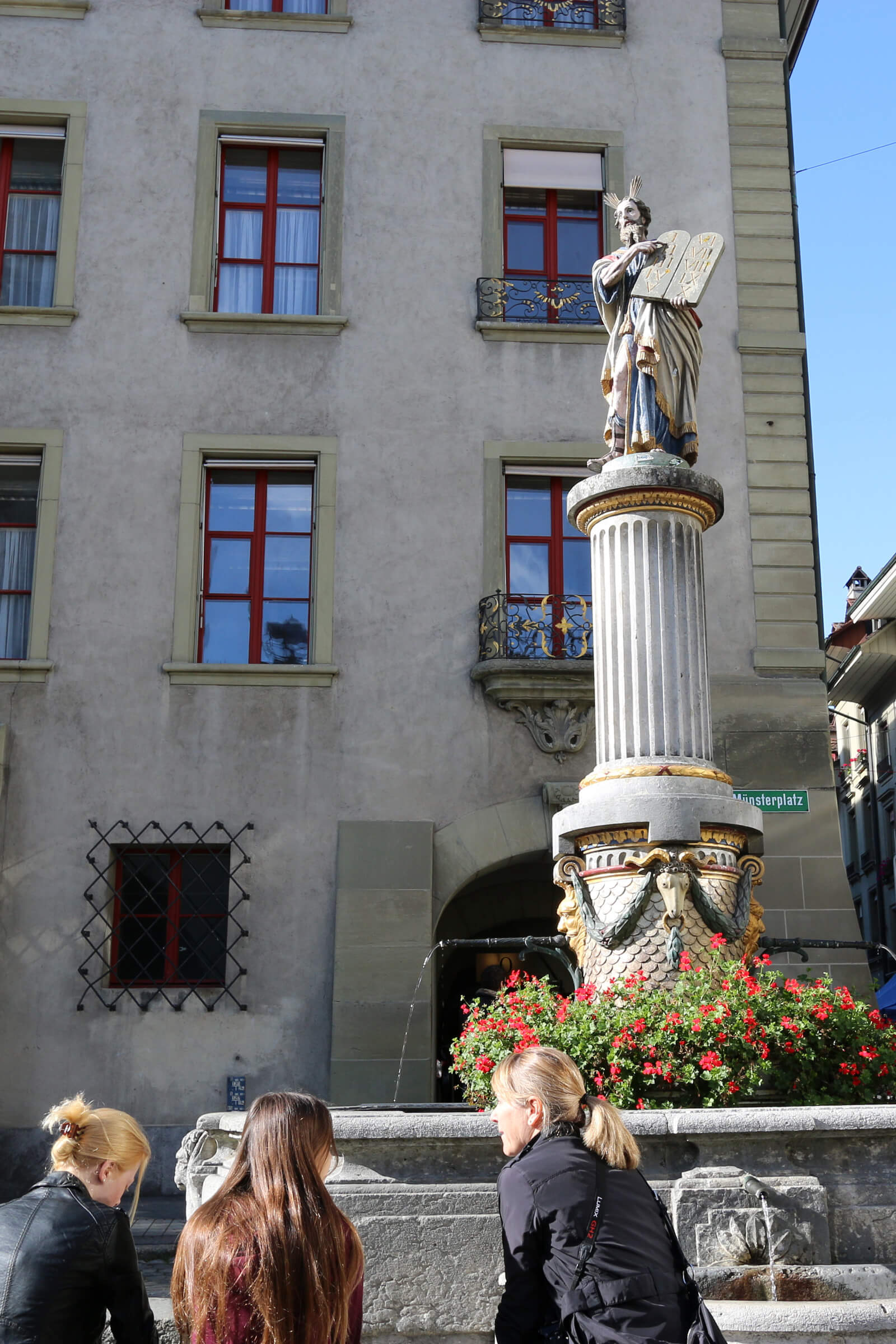A fountain in the Old Town of Bern