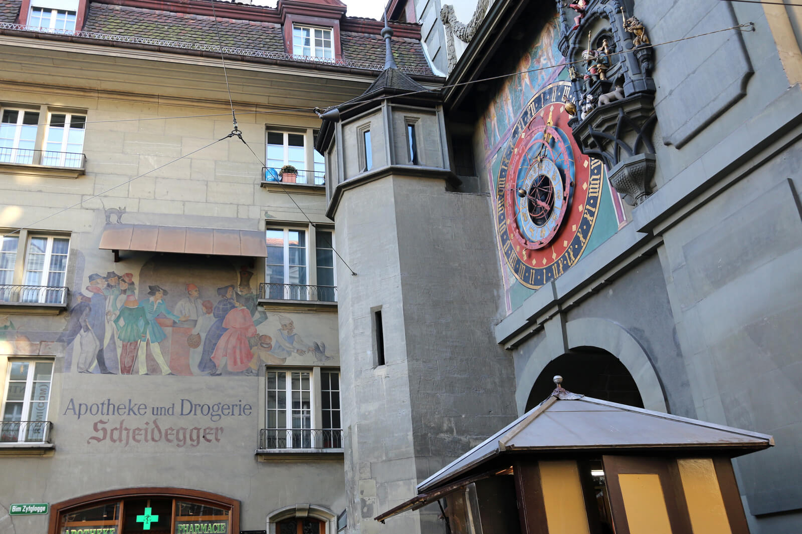 Zytglogge Clock in Bern, Switzerland