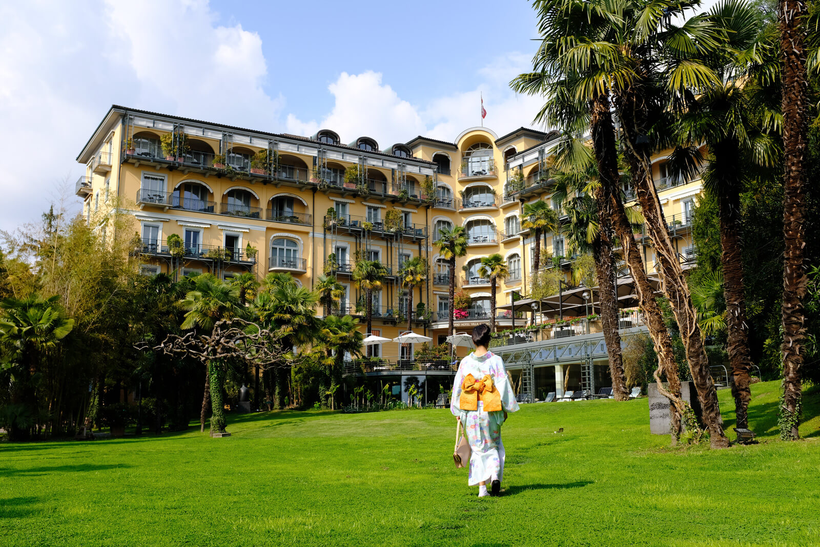Grand Hotel Villa Castagnola in Lugano, Switzerland