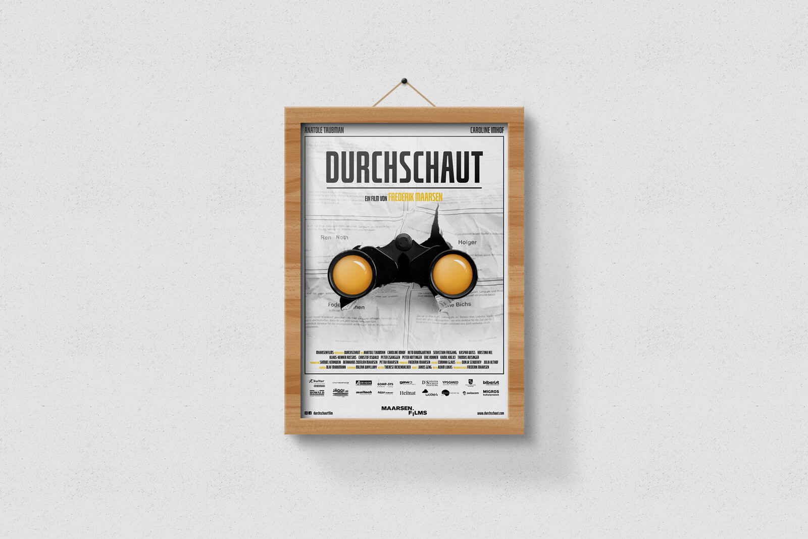 Poster - Durchschaut (Frederik Maarsen)