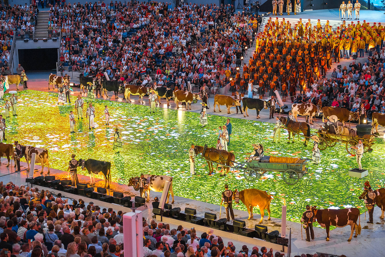 Fête des Vignerons in Vevey, Switzerland (2019)