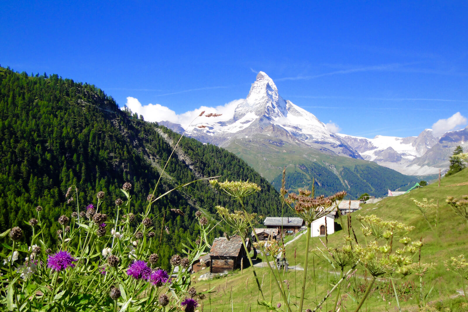 A Visit to the Village of Zermatt and the Matterhorn in 