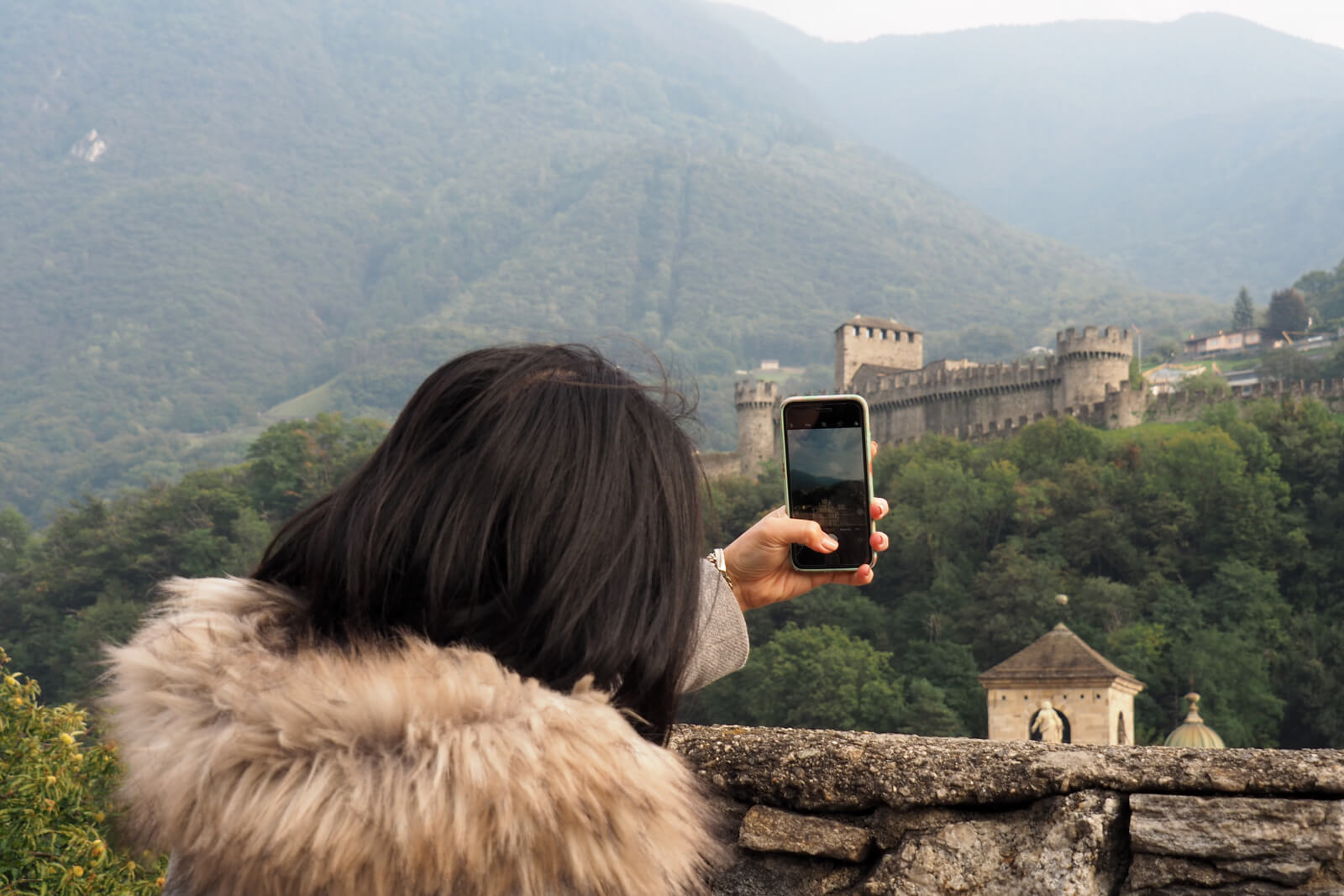 Bellinzona Castle Photo Spot