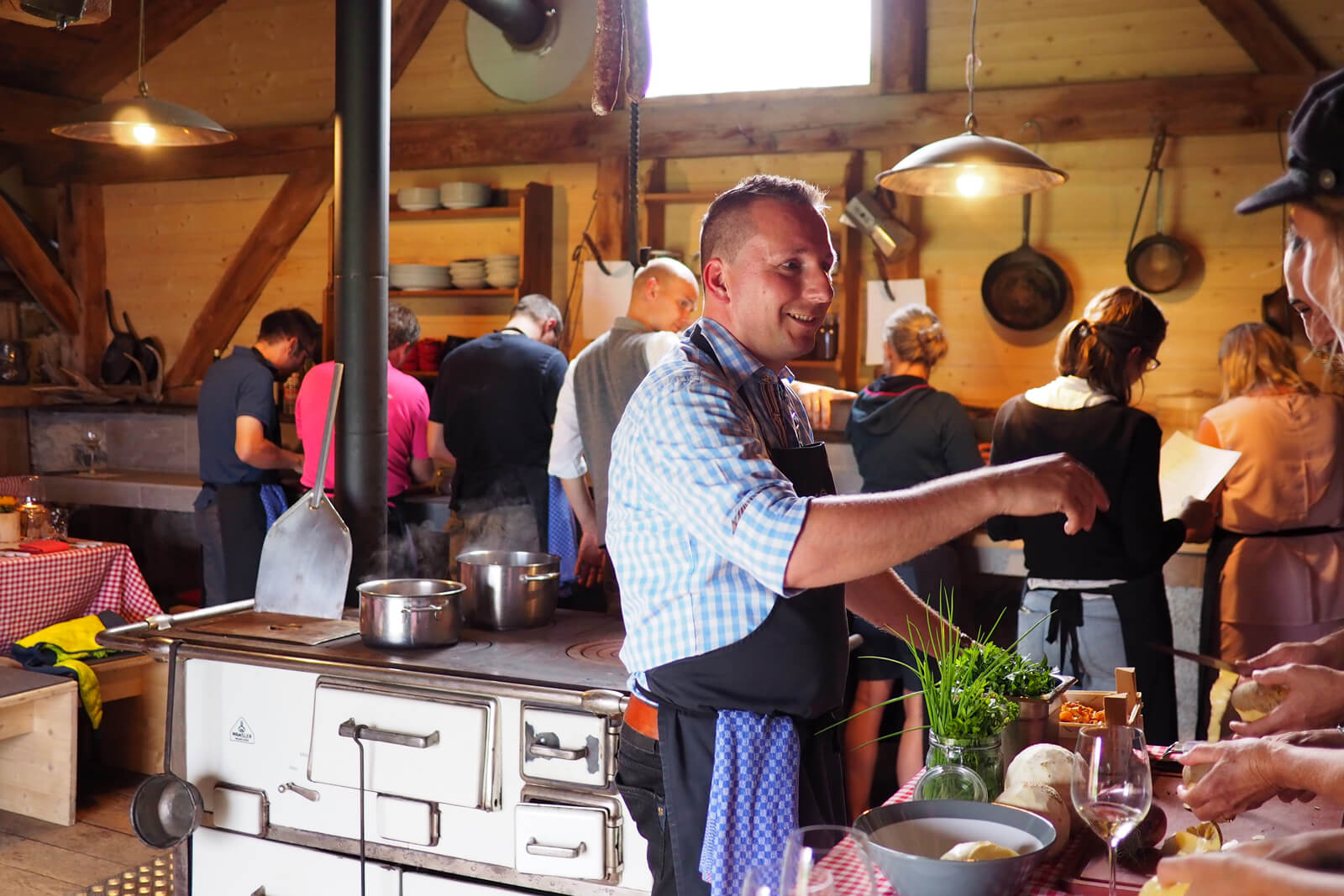 Cooking School at Alp Laret - Hotel Paradies Ftan