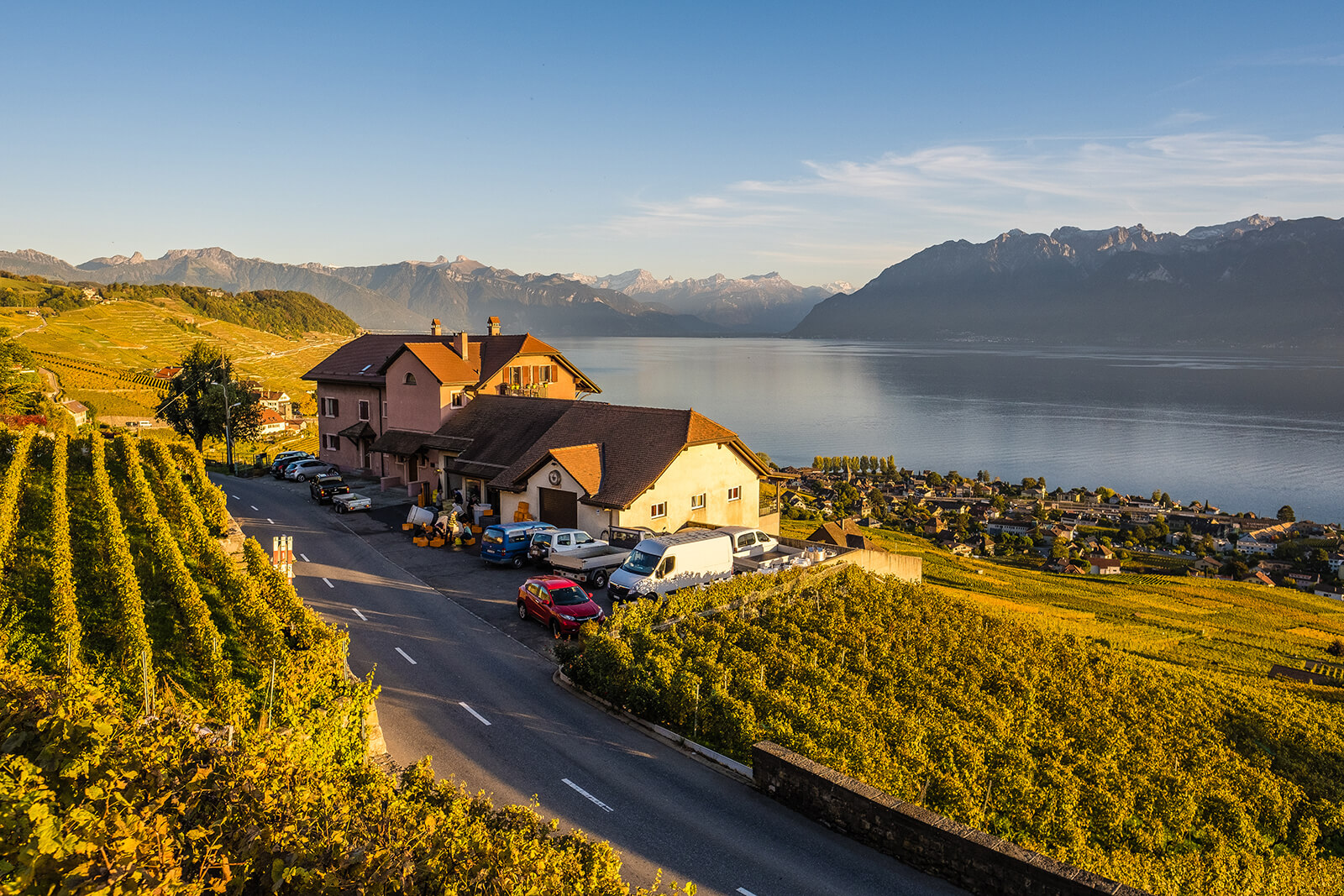 Domaine Croix Duplex Winery in Grandvaux, Switzerland