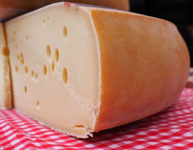 Why Does Swiss Cheese Have Holes? Emmentaler AOP URTYP Cheese