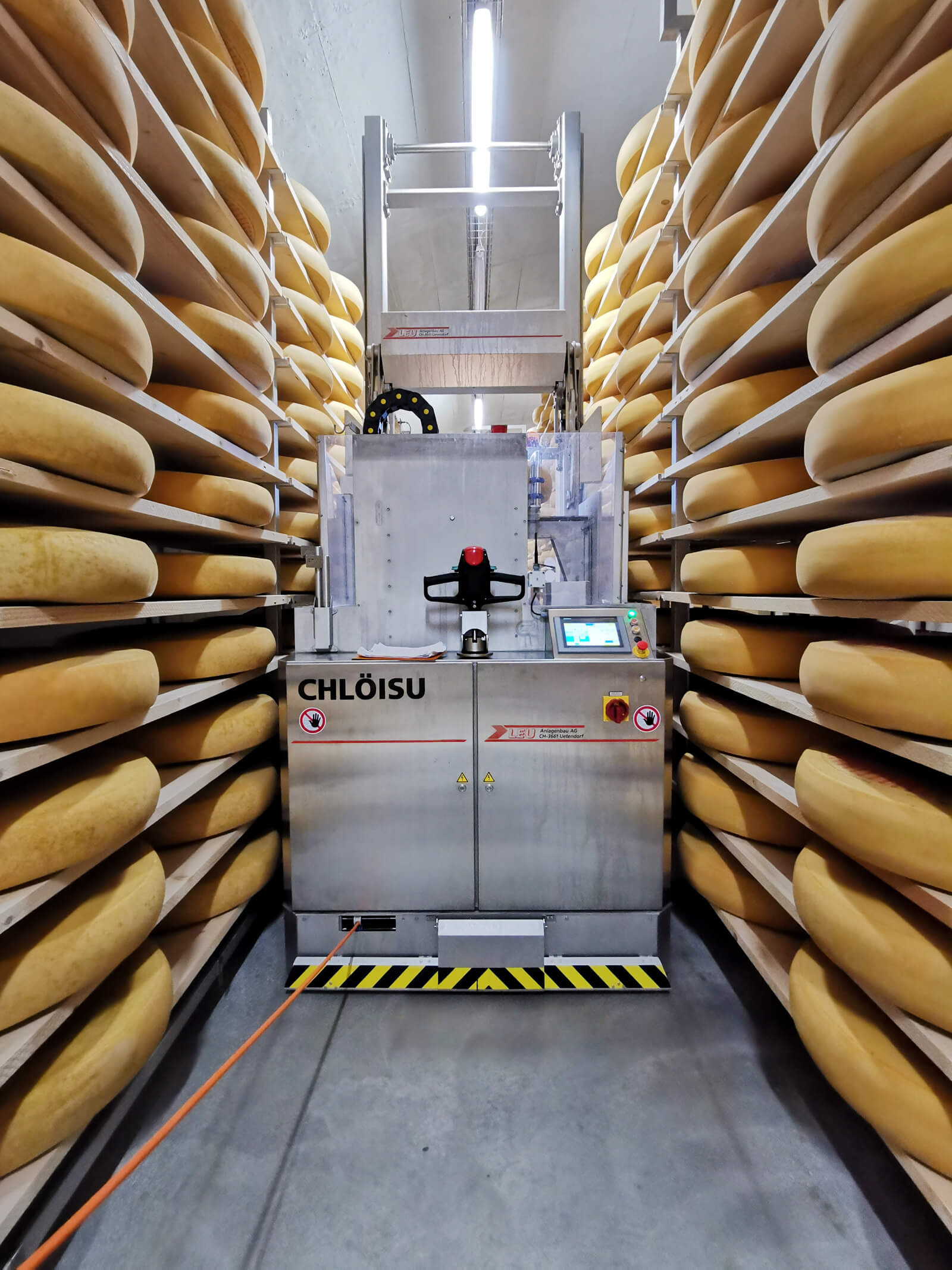 Emmentaler Cheese Storage Facility in Switzerland