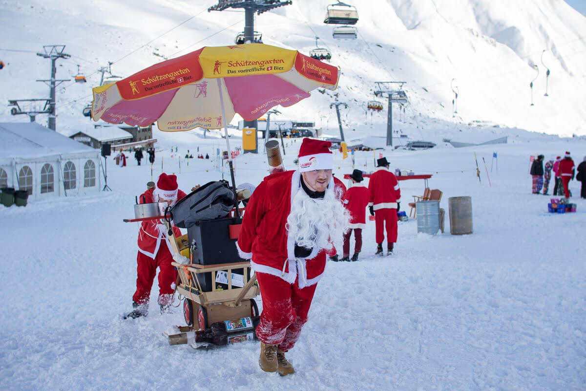 2019 ClauWau Santa World Championships in Samnaun, Switzerland