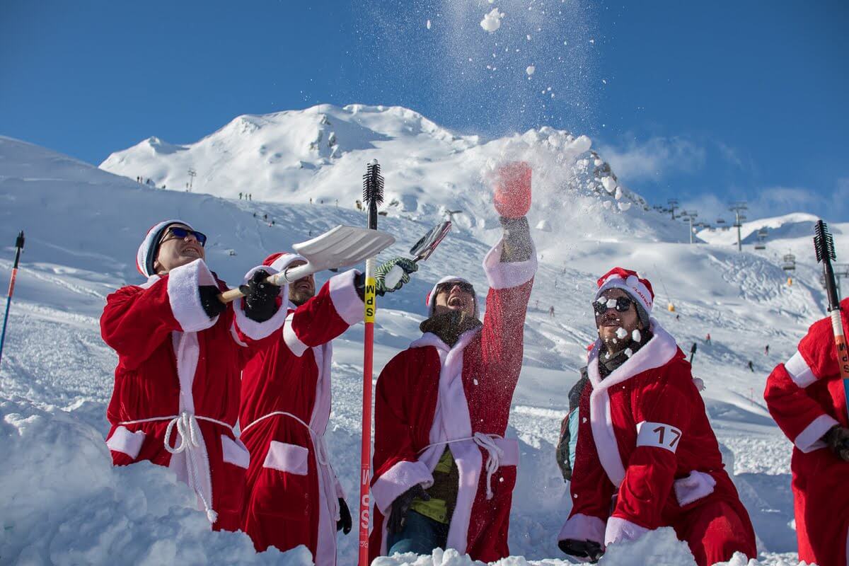 2019 ClauWau Santa World Championships in Samnaun, Switzerland