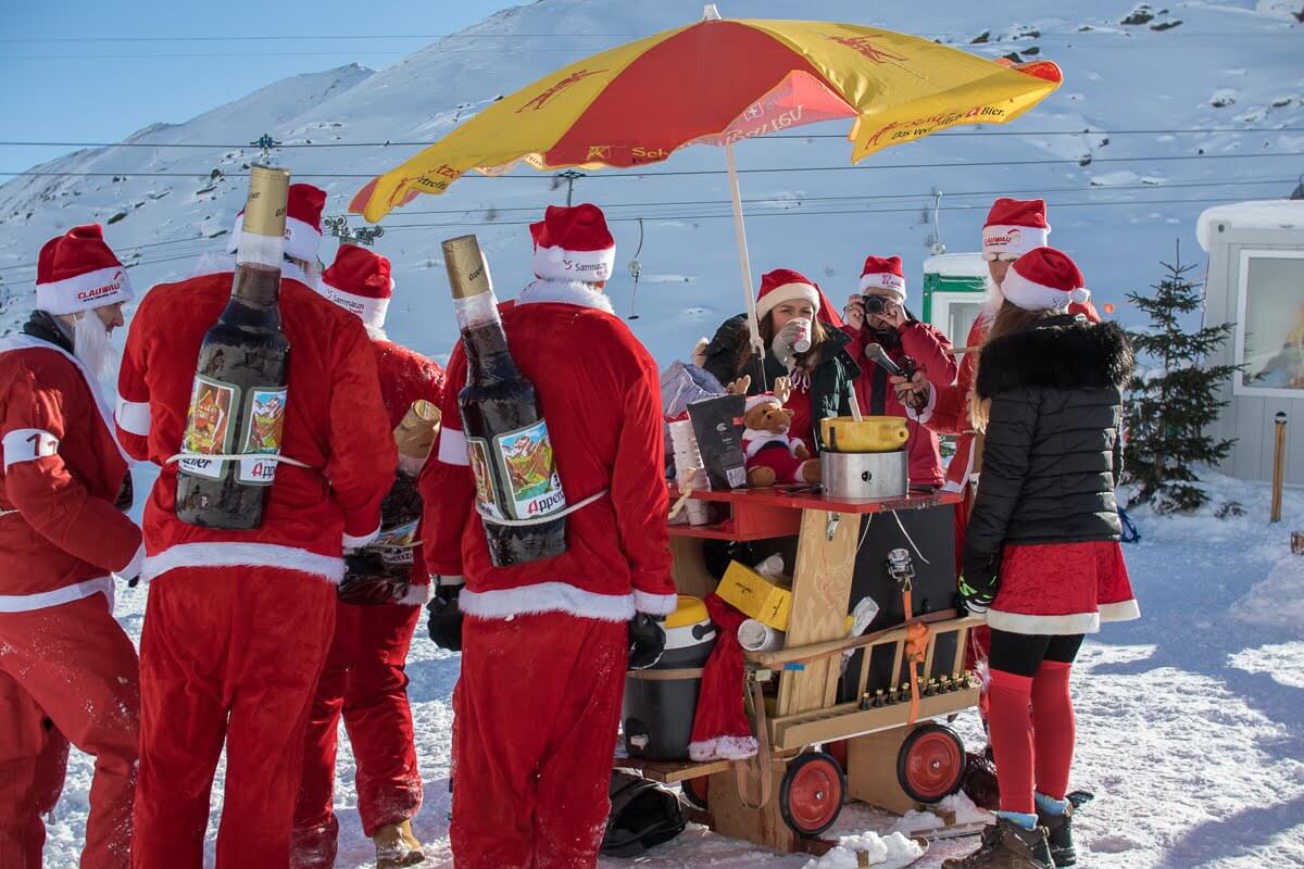 2019 ClauWau Santa World Championships in Samnaun, Switzerland