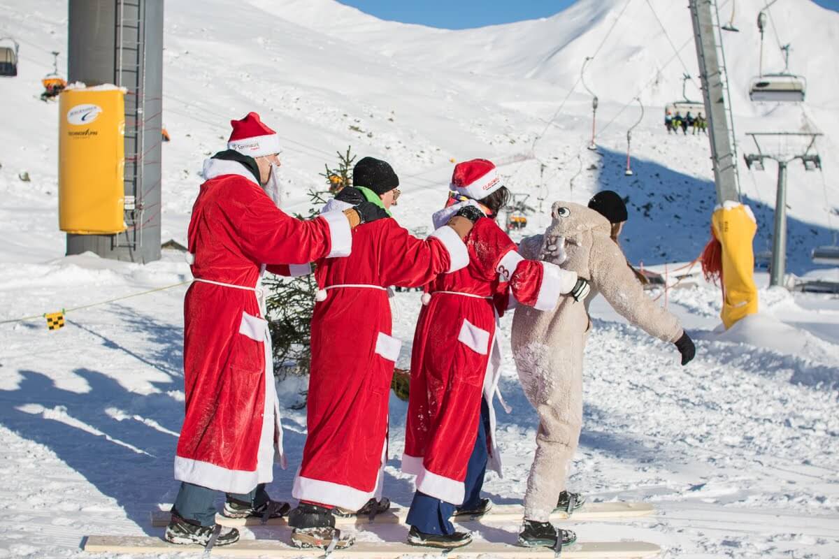 2019 ClauWau Santa World Championships in Samnaun, Switzerland