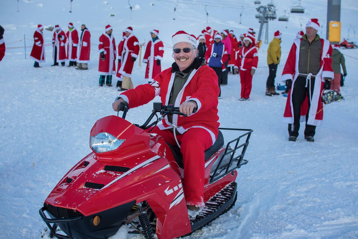 2019 ClauWau Santa World Championships in Samnaun, Switzerland