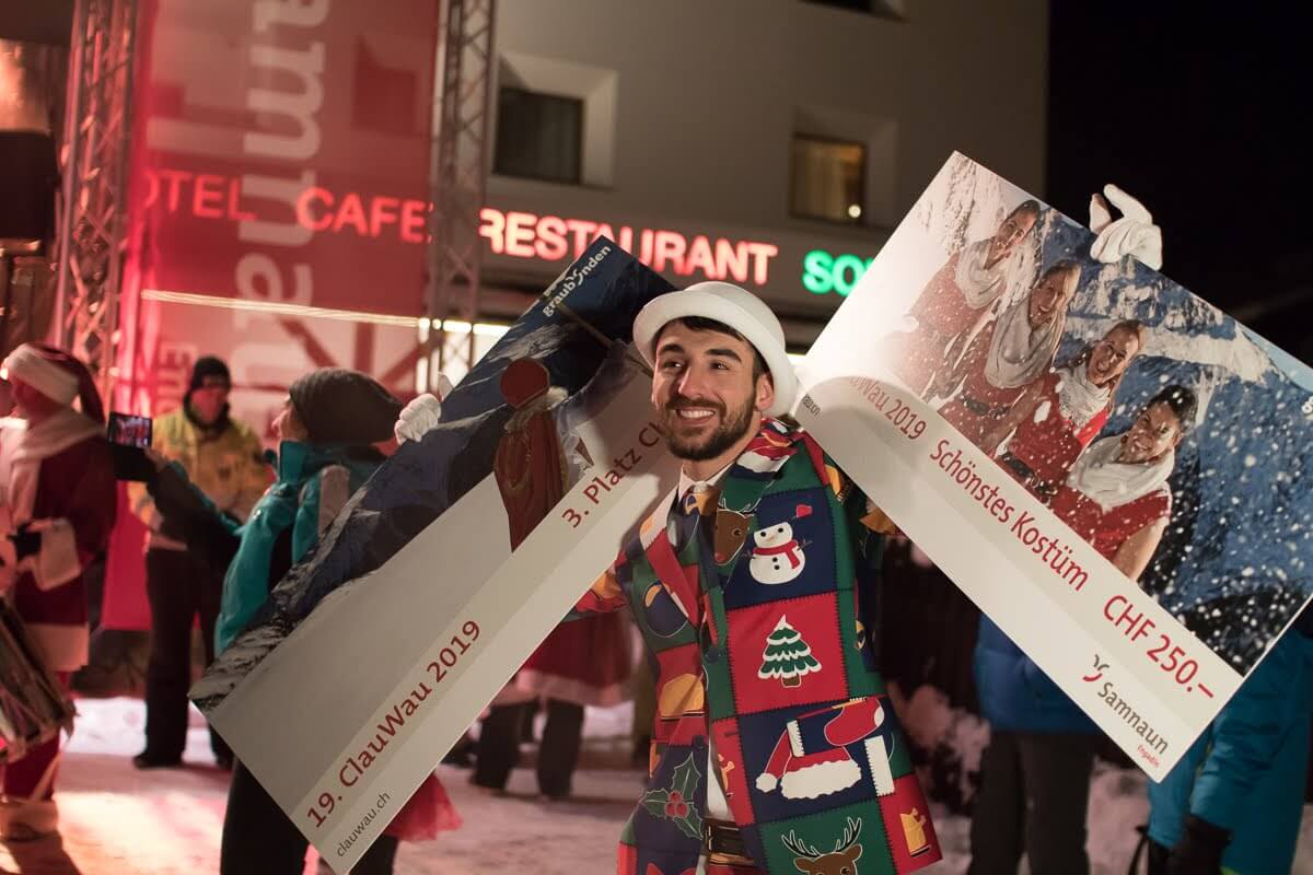 2019 ClauWau Santa World Championships in Samnaun, Switzerland