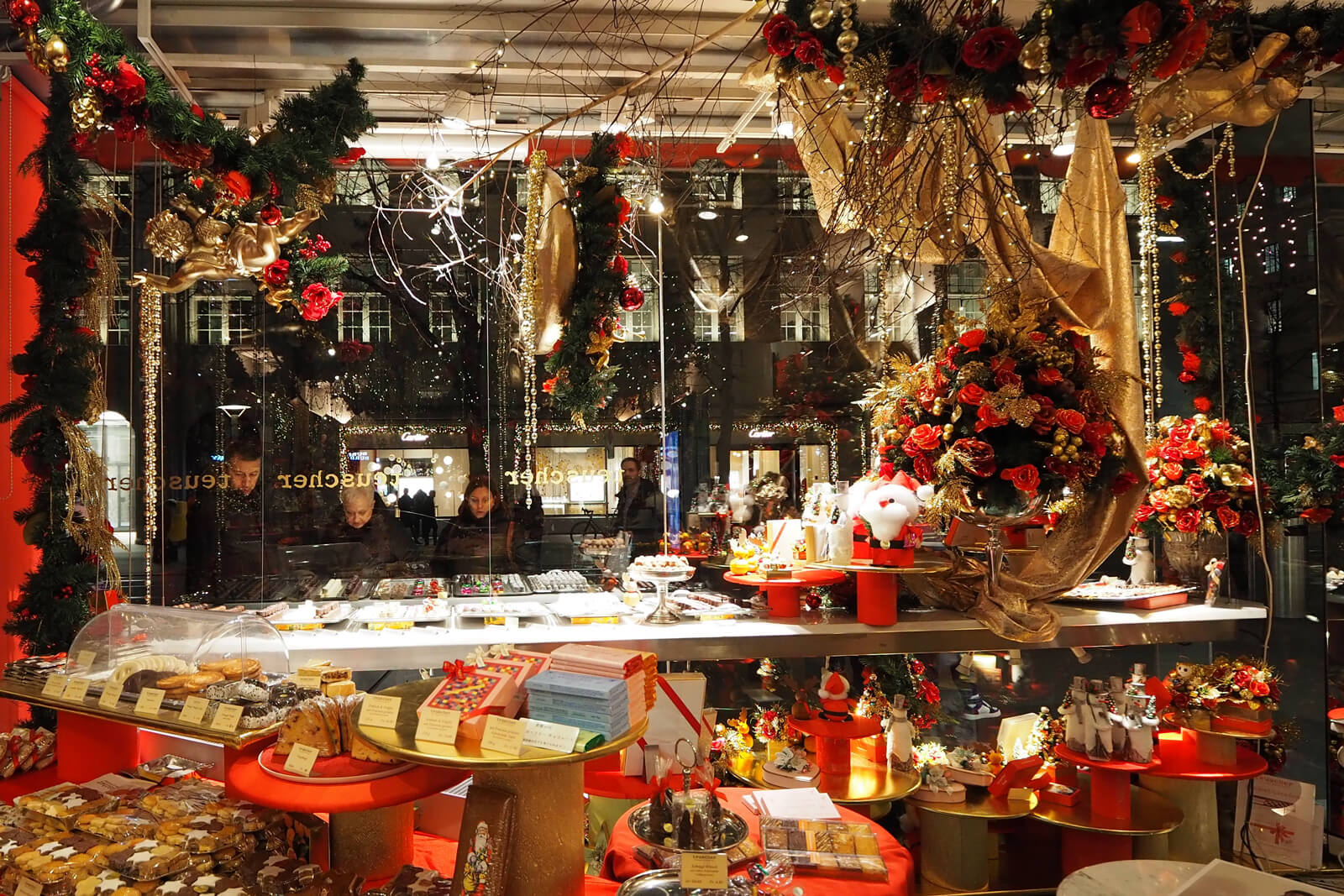 Confiserie Teuscher at Bahnhofstrasse in Zürich, Switzerland