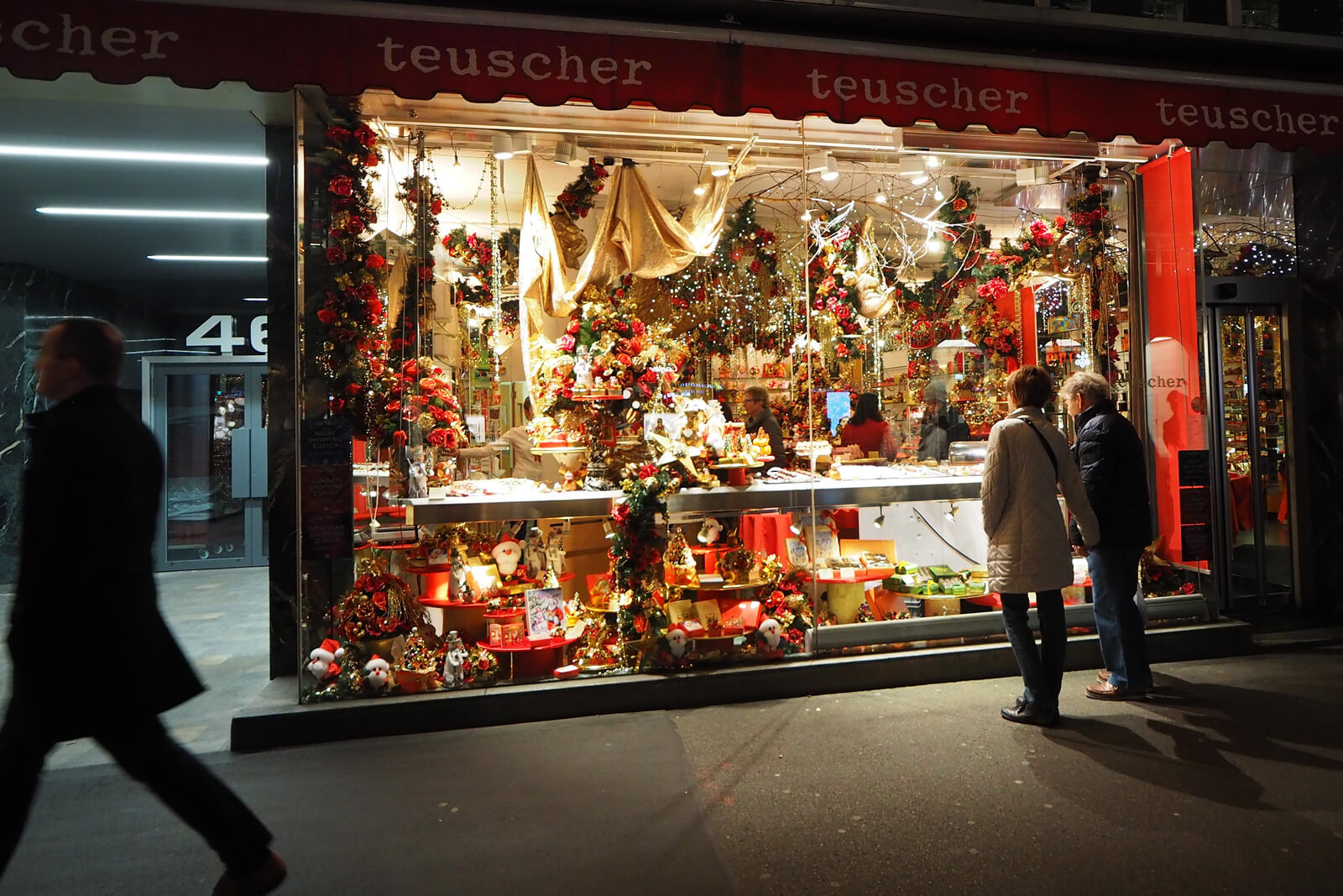 Confiserie Teuscher at Bahnhofstrasse in Zürich, Switzerland