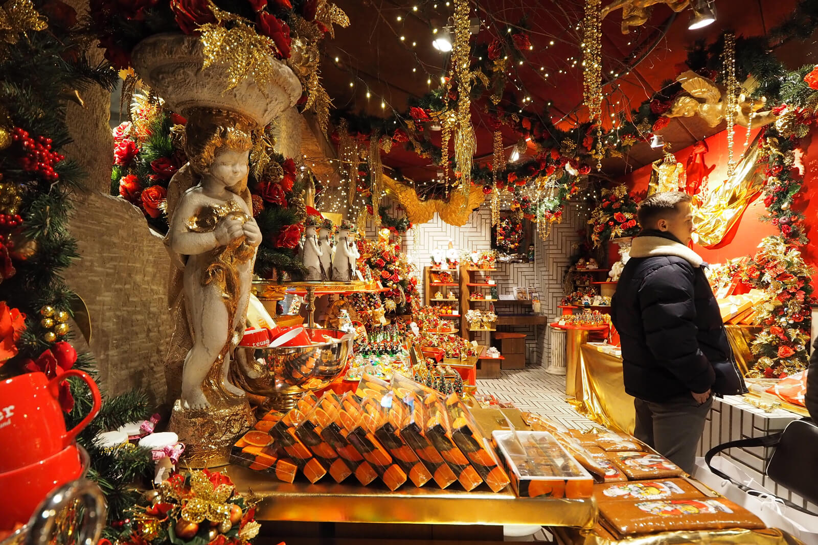 Confiserie Teuscher at Storchengasse in Zürich, Switzerland