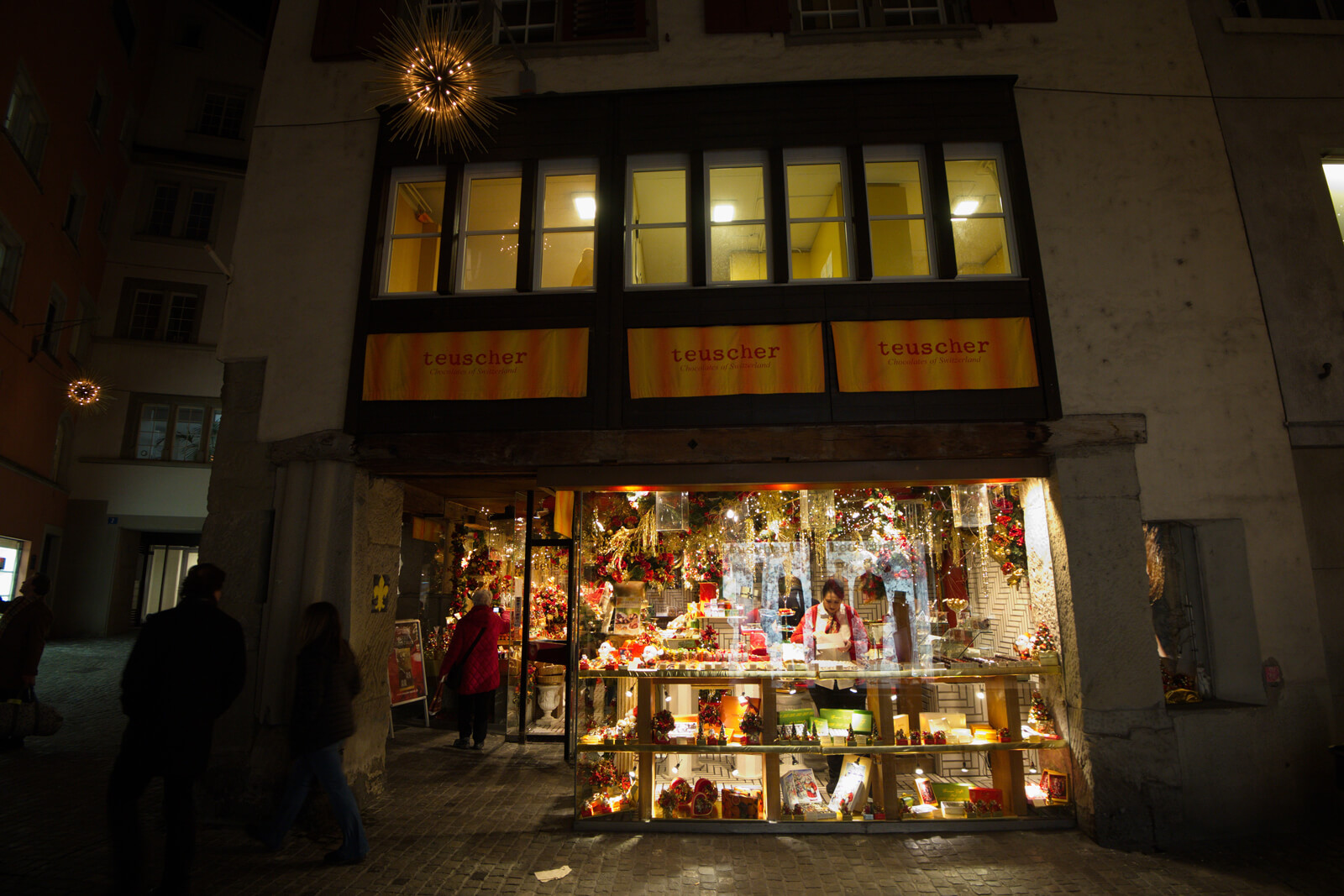 Confiserie Teuscher at Storchengasse in Zürich, Switzerland