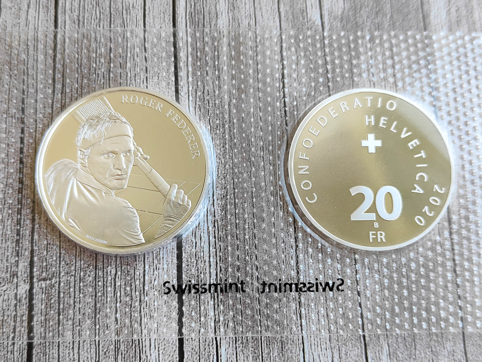 Roger Federer Coin 2020