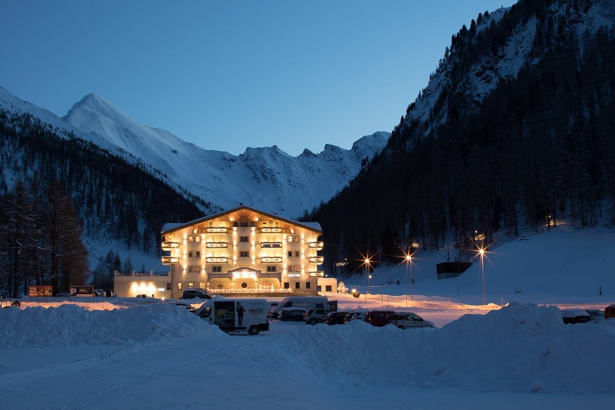 Samnaun Village in Switzerland