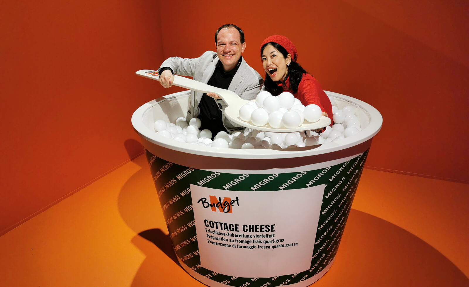 Selfiehouse Zürich - M-Budget Cottage Cheese