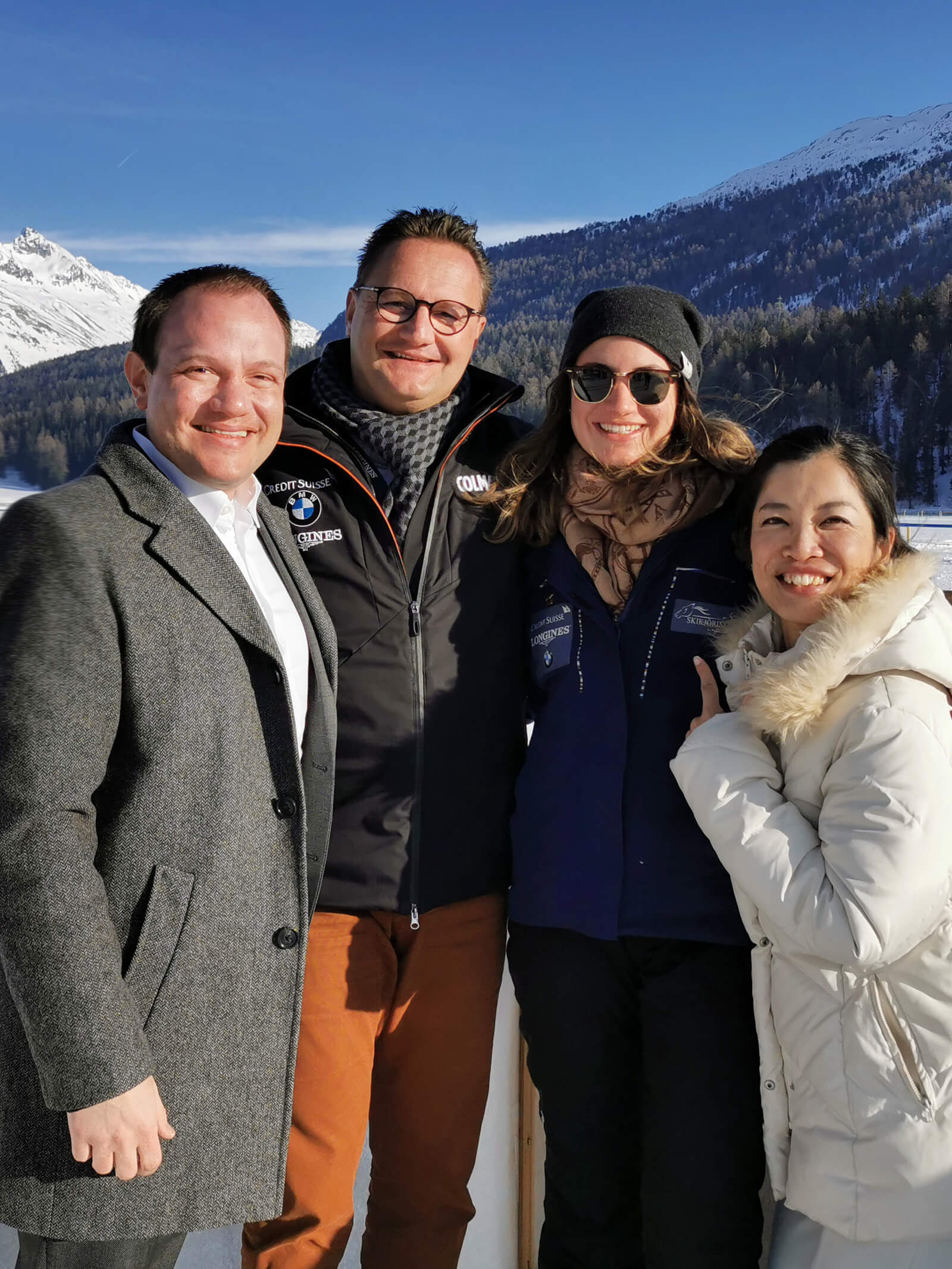 White Turf St. Moritz 2020 - Thomas and Valeria Walther