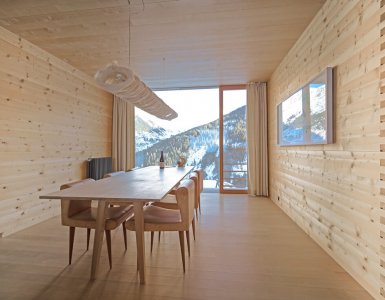 Zumthor Vacation Homes in Leis, Switzerland