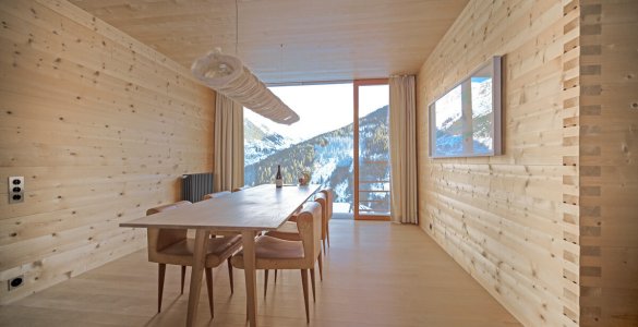 Zumthor Vacation Homes in Leis, Switzerland