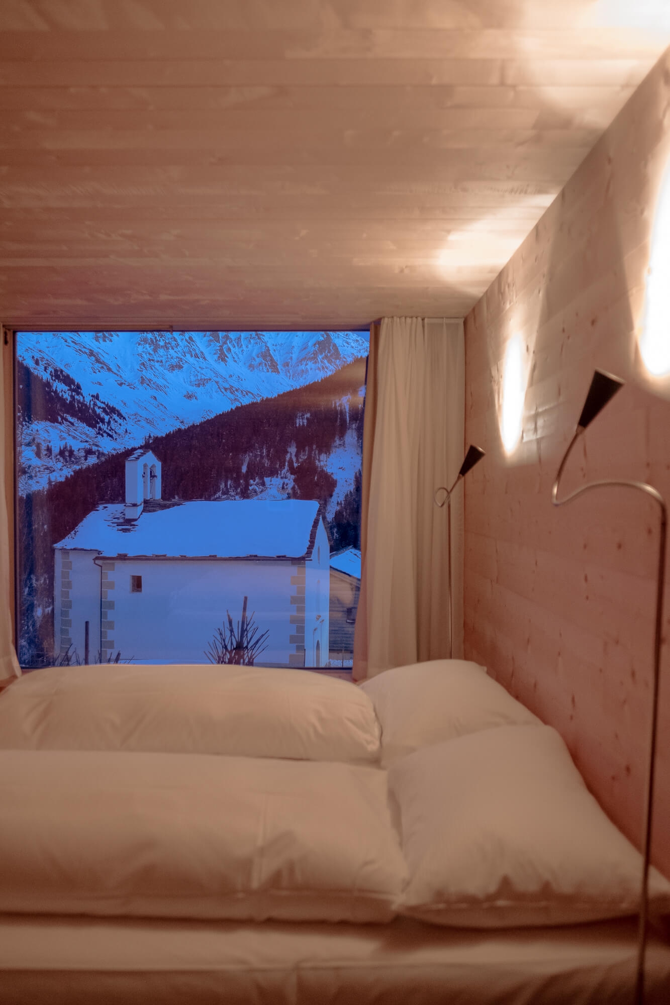 Zumthor Vacation Homes in Leis, Switzerland