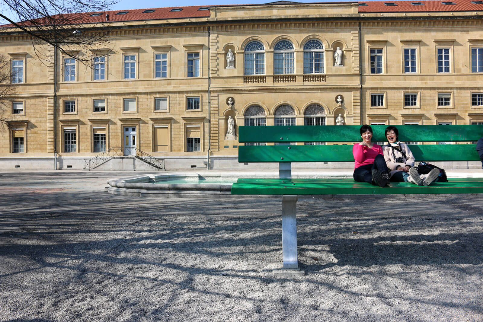 Giant Bench in Neuchâtel