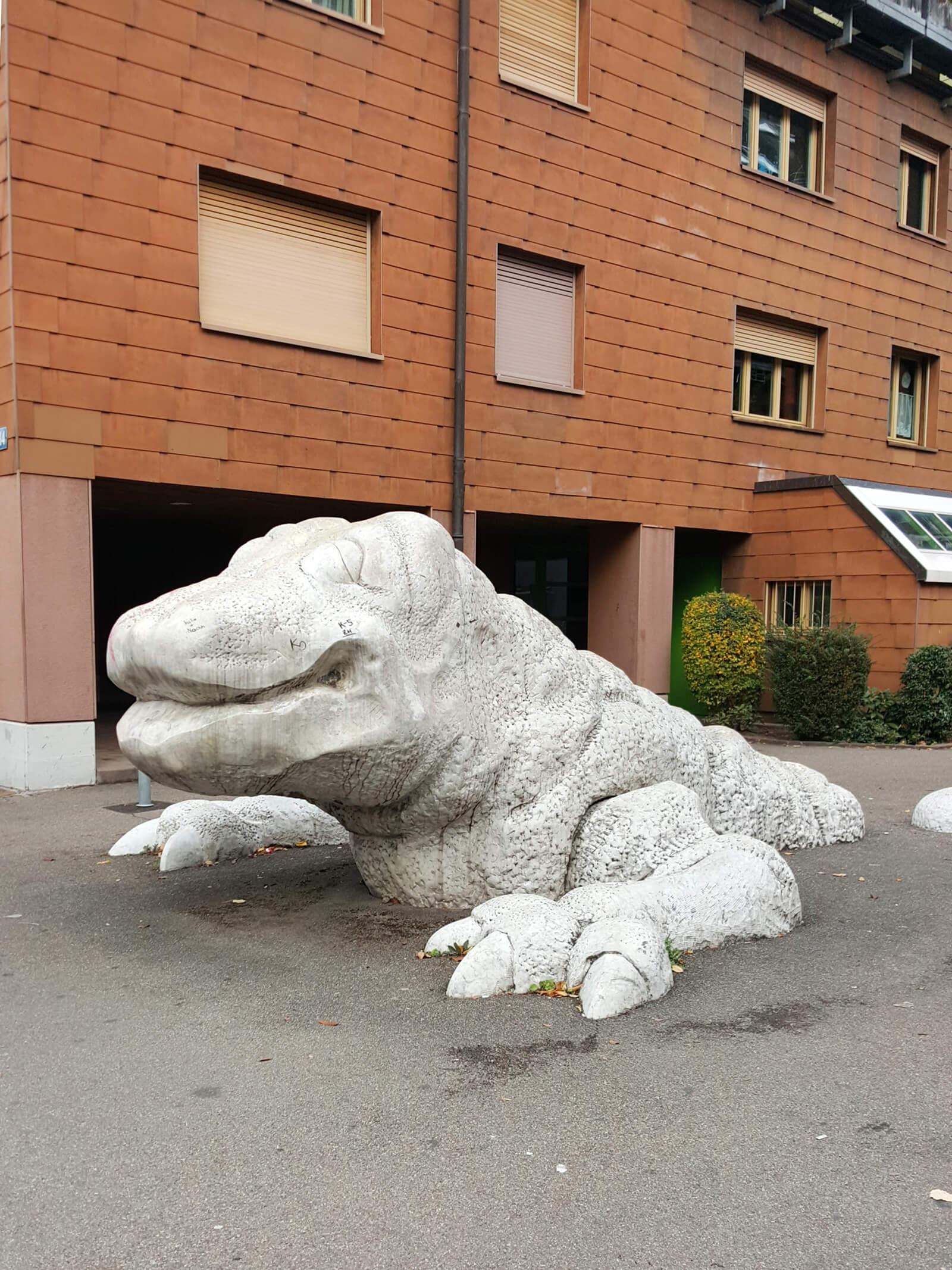 Sihlgeheuer Monument in Zürich, Switzerland