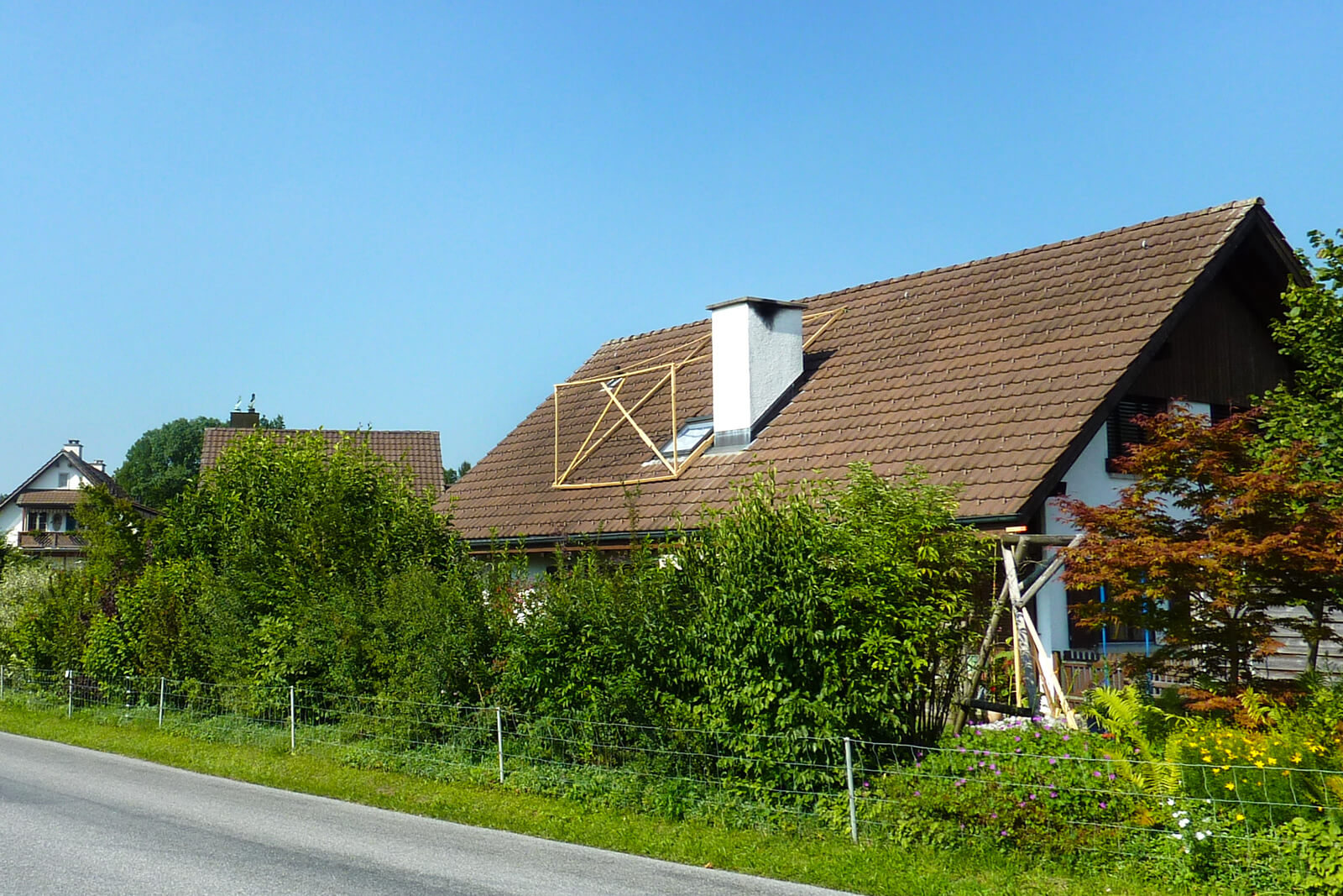 Swiss Building Poles - Baugerüst