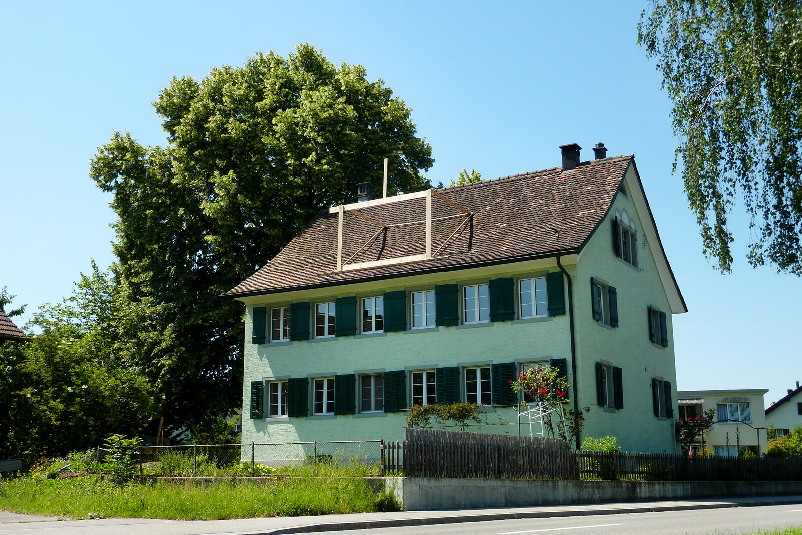 Swiss Building Poles - Baugerüst