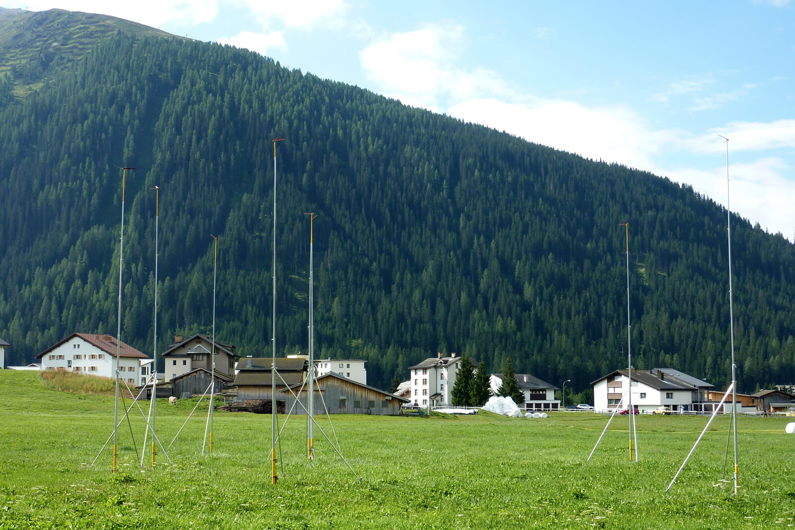 Swiss Building Poles - Baugerüst