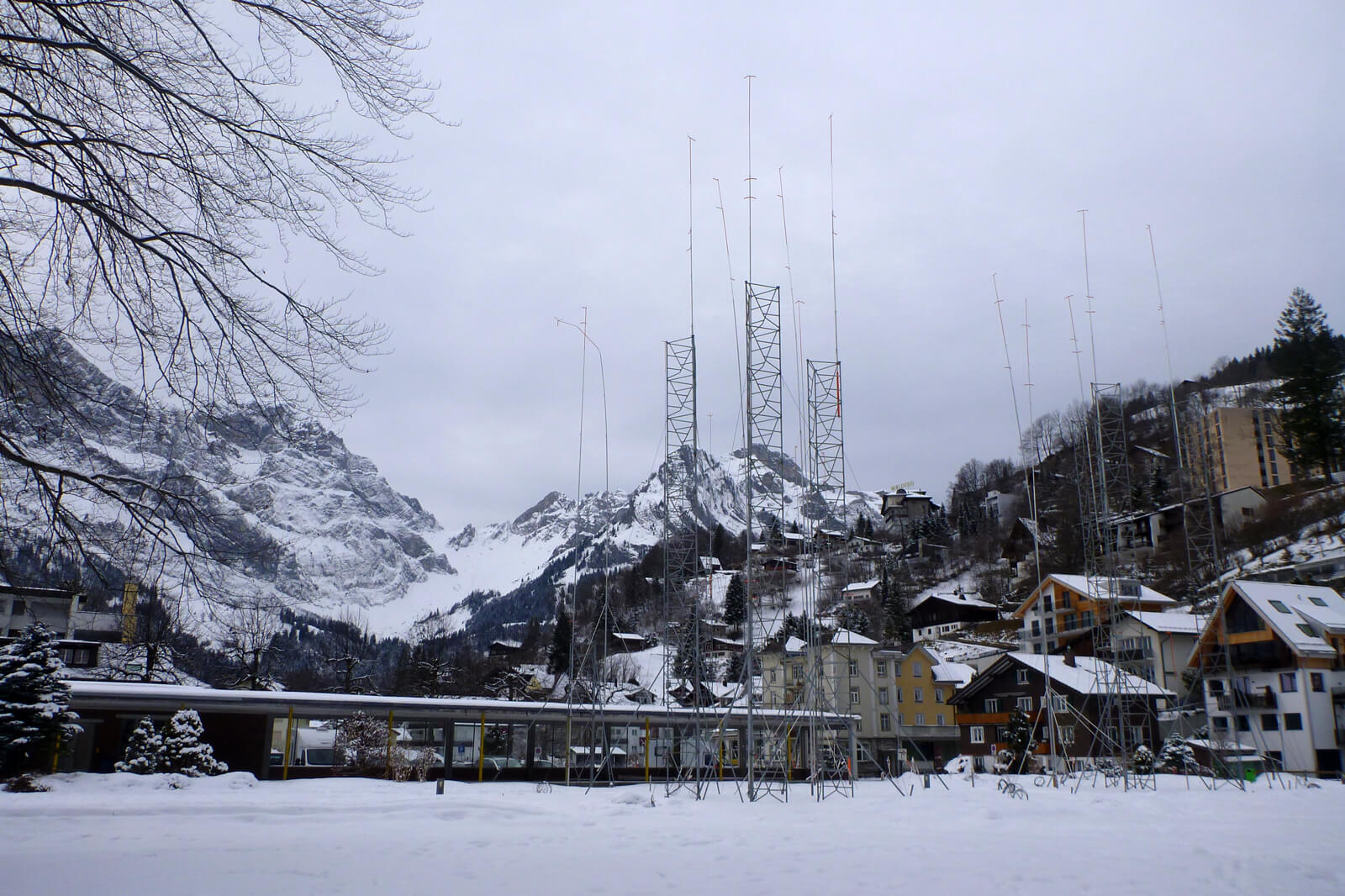 Swiss Building Poles - Baugerüst